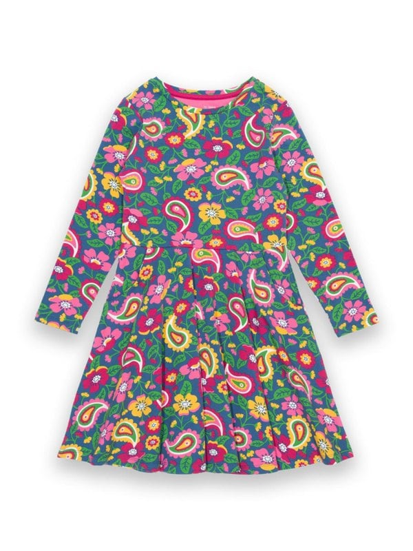 Kite Girls Organic Paisley Pop Skater Dress