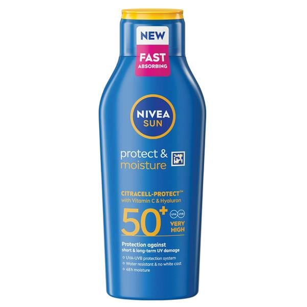 Nivea Sun Care Protect & Moisture Lotion SPF50+ 400ml