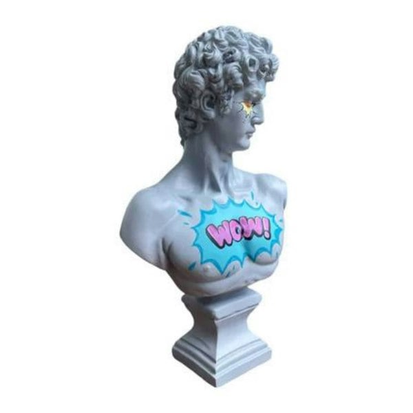 Artchi Groovy David: The Funky Bust Sculpture 1/1