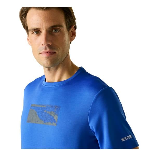 Regatta Mens Fingal River T-Shirt - Olympian Blue - 