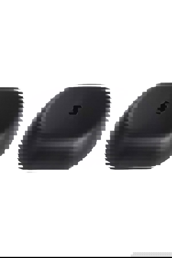 Living and Home Oval Black Ceramic Vessel Bathroom Sink Drain Set