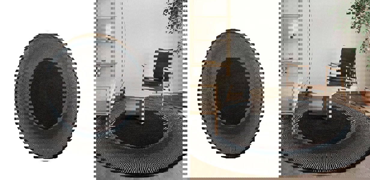 Etaoline Round Living Room Rug, Various Styles Available-Rit Concept-Rit Concept