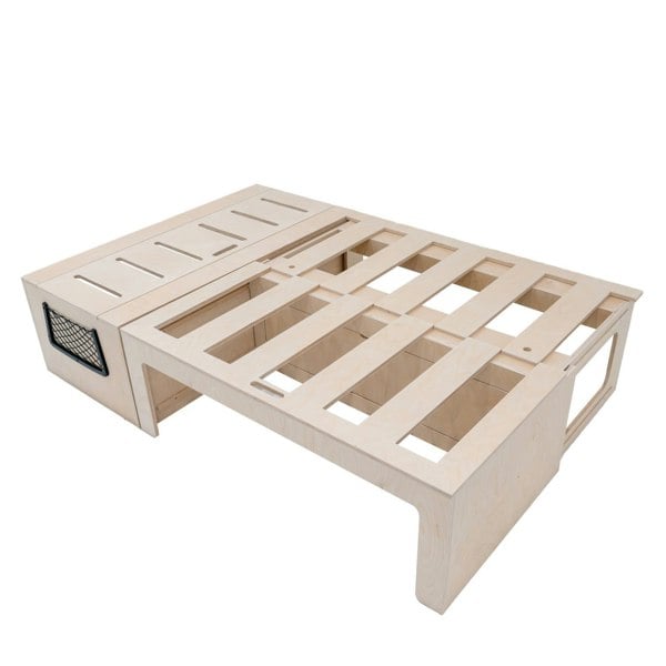 Monstershop L-Shaped Camper Van Bed