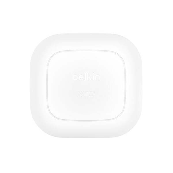 Belkin Boost Charge 20W USB C UK Wall Charger with USB C to C Cable White - WCA009my1MWH-B6