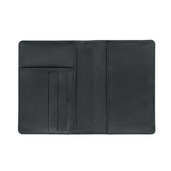 MidOcean Shieldoc Two Tone Passport Cover - Black - 