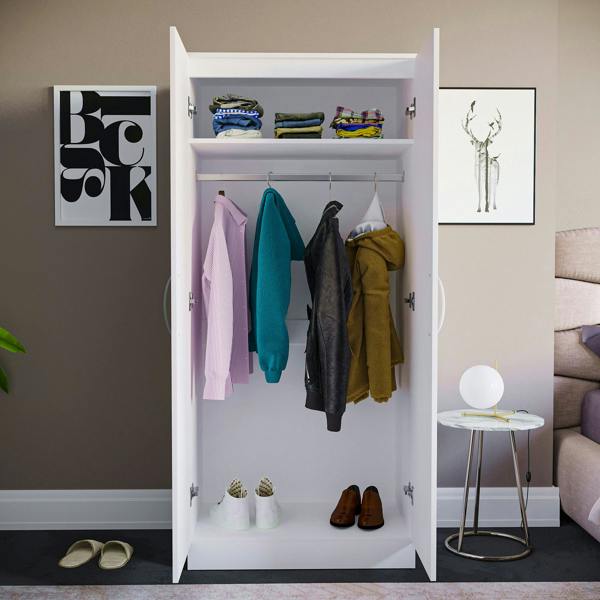 Vida Designs Hulio 2 Door Wardrobe
