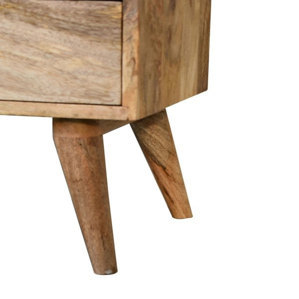 Artisan Furniture Solid Wood Classic Oak-ish Bedside