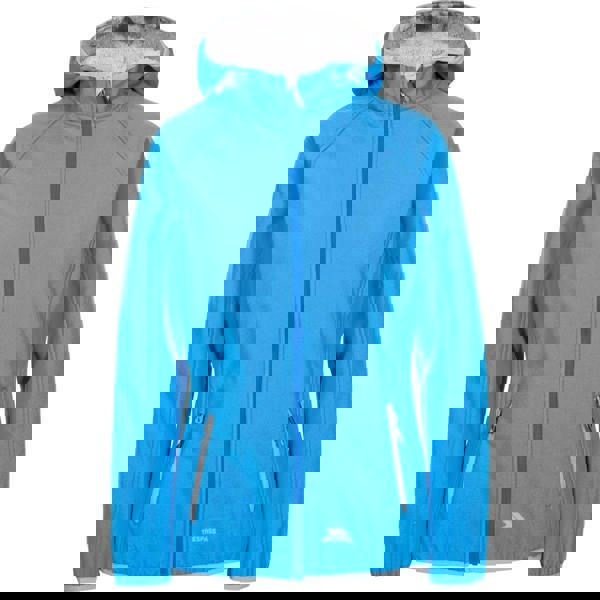 Trespass Womens Emery Softshell Fleece - Vibrant Blue