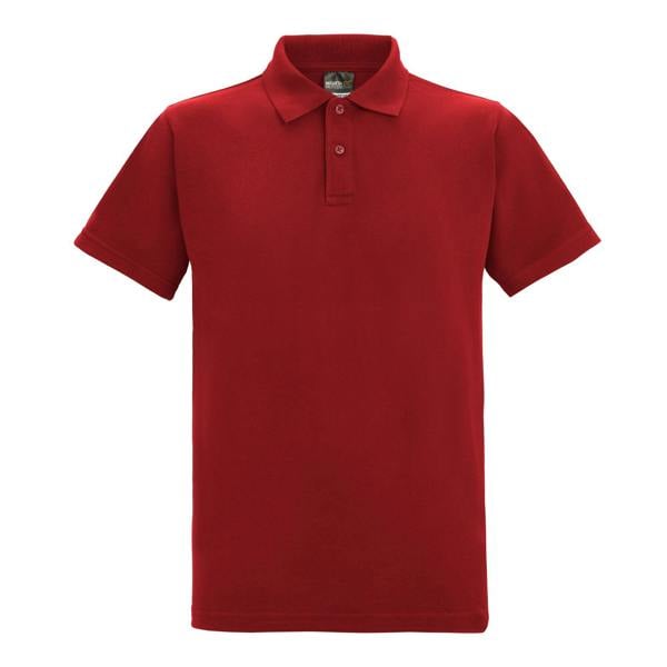Regatta Professional Mens Pique Polo Shirt - Red