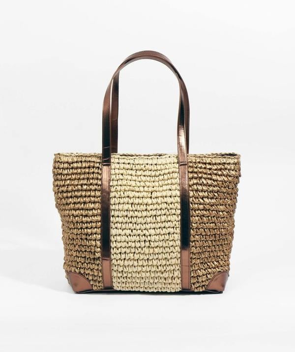 Pia Rossini Aragon - Straw Tote Bag