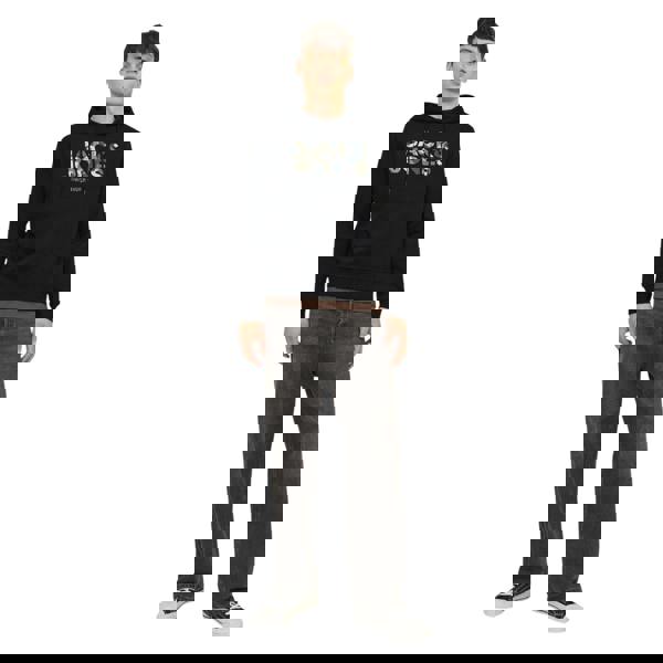 Jack And Jones Mens James Hoodie - Black - 