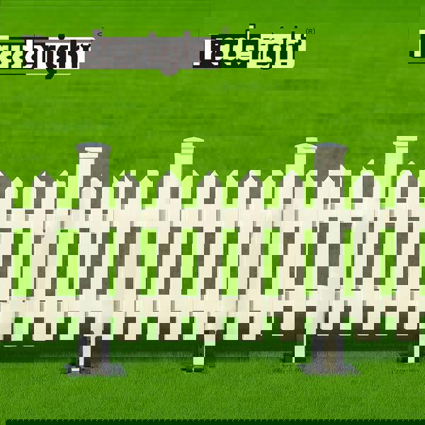 Traderight 8PCS Fence Post Base Brackets with Screws Metal Rustproof Support Kit