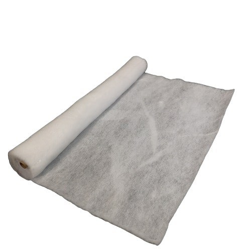 Samuel Alexander 2.4m x 90cm Soft White Glitter Artificial Fake Snow Blanket Christmas Decoration