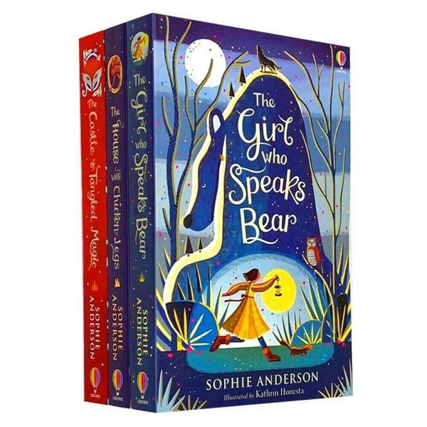 Sophie Anderson 3 Books Set (The House with Chicken Legs, The Girl Who Speaks Bear & More)