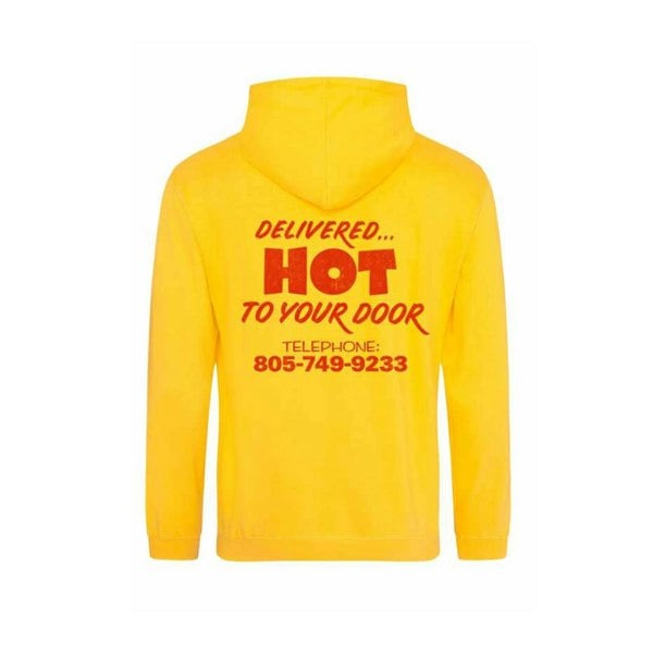 Stranger Things Unisex Adult Surfer Boy Hoodie - Yellow