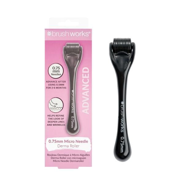 Brushworks Micro Needle Derma Roller - 0.75mm