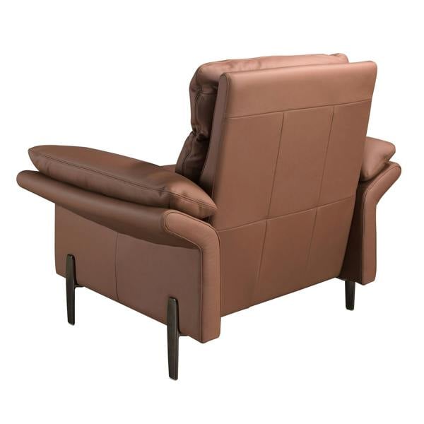 Angel Cerdá Brown Leather Armchair 5173