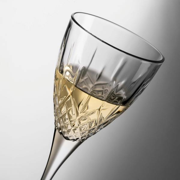 Regency Crystal Wine Glasses - Set of 4