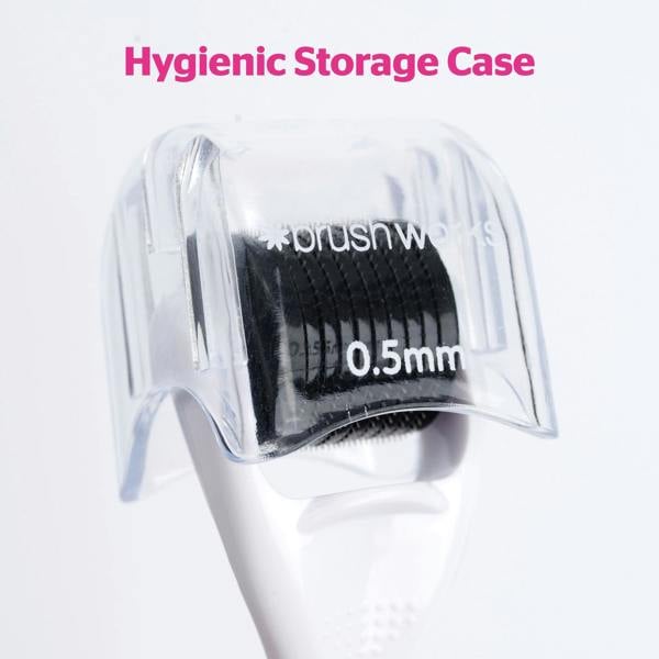 Brushworks Micro Needle Derma Roller - 0.5mm