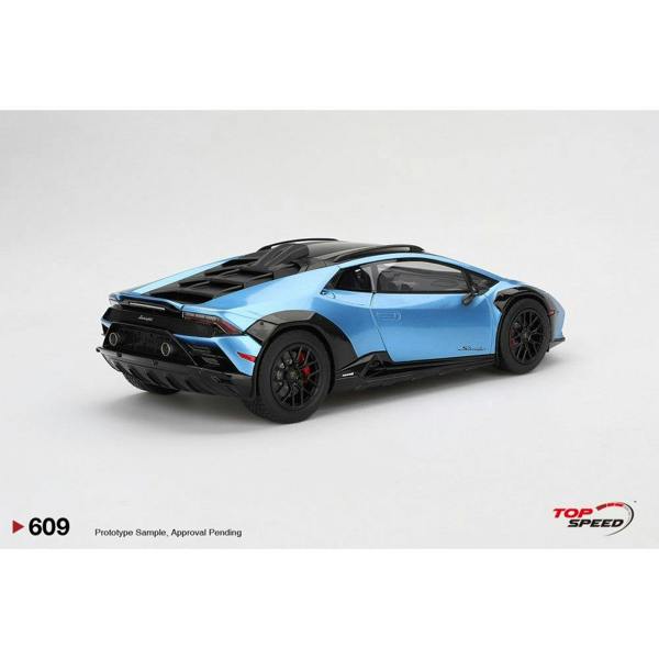 MCSlots Lamborghini Huracan Sterrato Blu Aegir 1:18 Scale Topspeed TS0609