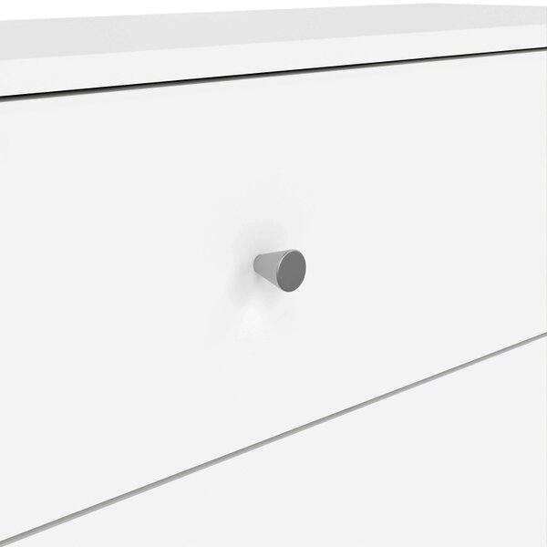 Wyld Haus Tainan White Chest 3 Drawers