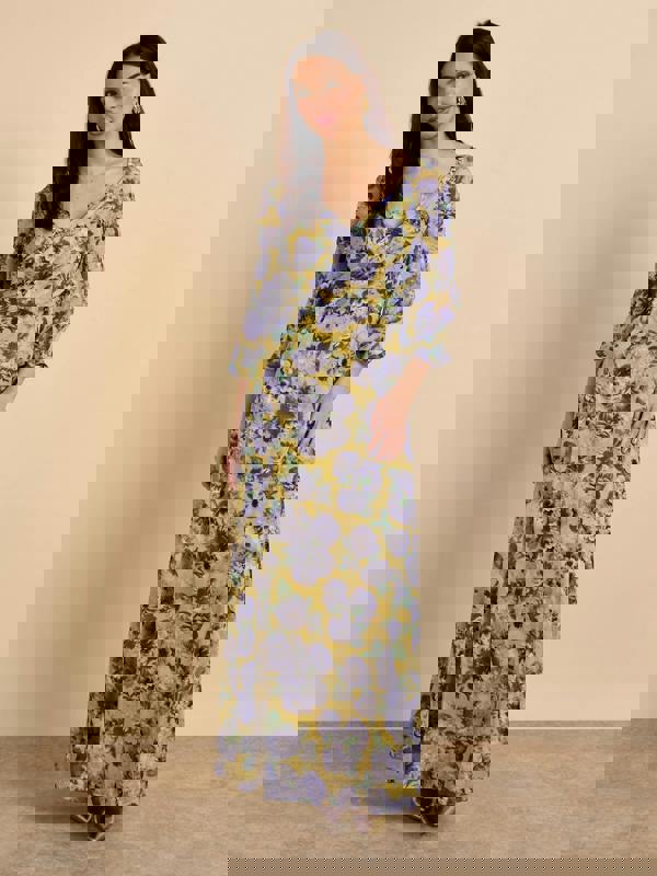 GWD Neave Floral Printed Maxi Dress