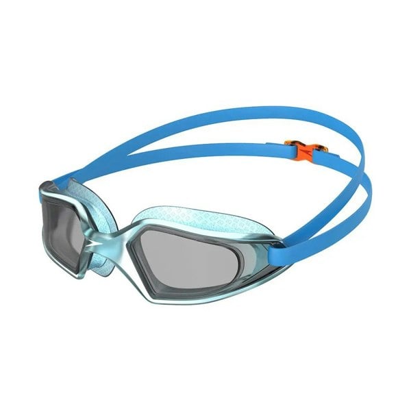 Speedo Childrens Hydropulse Swimming Goggles - Blue/Smoke