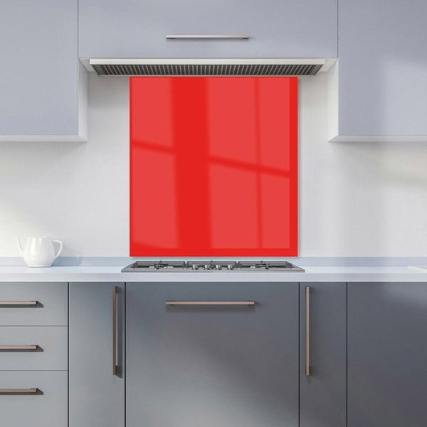 Warren Reed - Designer Fire Engine Red Kitchen Splashback