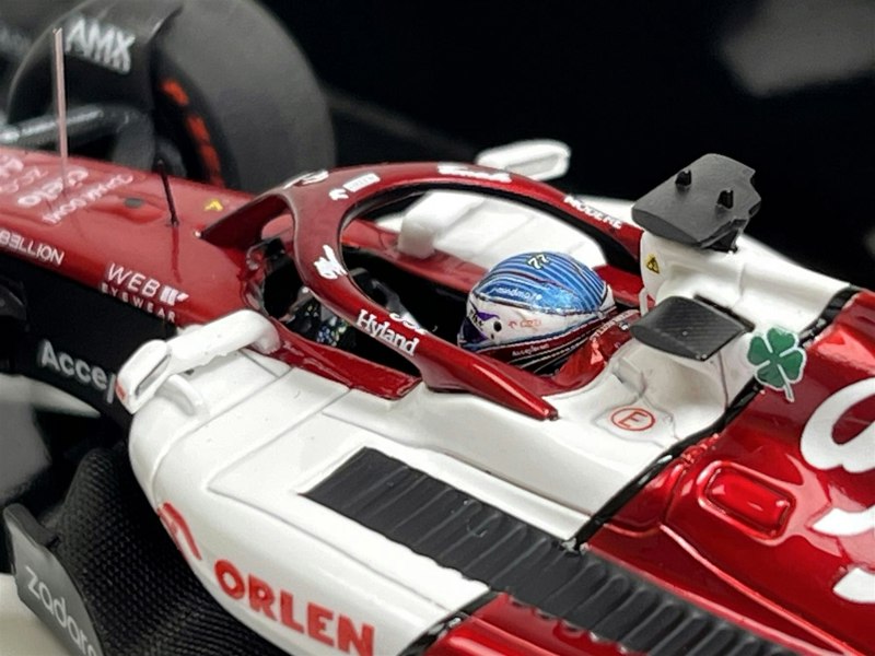 Minichamps Valtteri Bottas Alfa Romeo C42 Bahrain GP 2022 1:43 Scale Minichamps 417220177