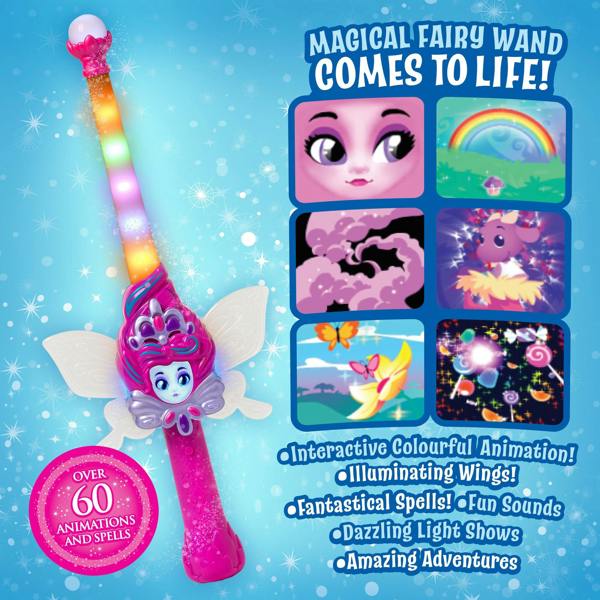 Role Play Toys Of Dragons, Fairies & Wizards Interactive Fairy Wand