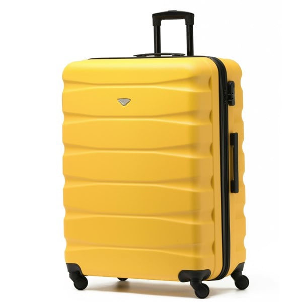 Flight Knight 29" Large Suitcase Check-in Hold Luggage Hard Shell 4 Wheels TSA Lock