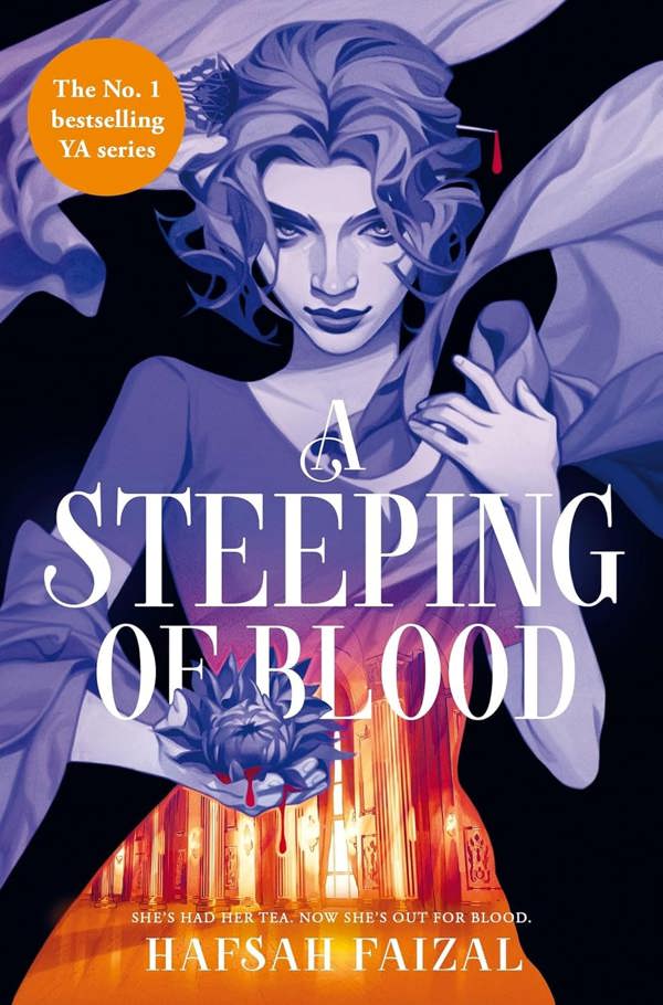 Hafsah Faizal Sands of Arawiya & Blood and Tea Series 4 Book Set (We Hunt the Flame, We Free the Stars, A Tempest of Tea, A Steeping of Blood)