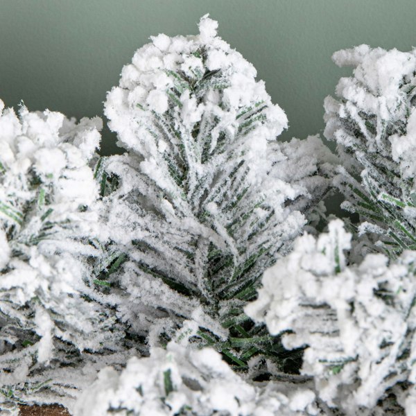 Samuel Alexander 2.7m Imperial Snowy Christmas Garland with 180 Tips