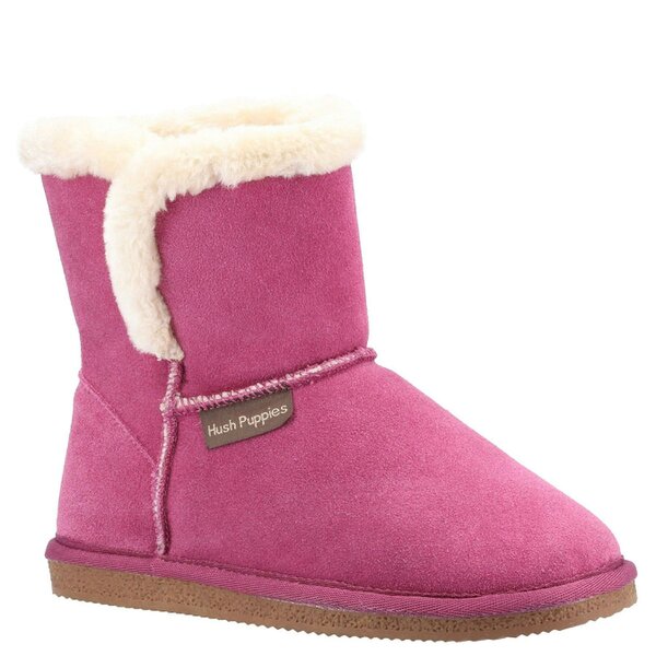 Hush Puppies Ashleigh Women's Slipper Booties - Rose