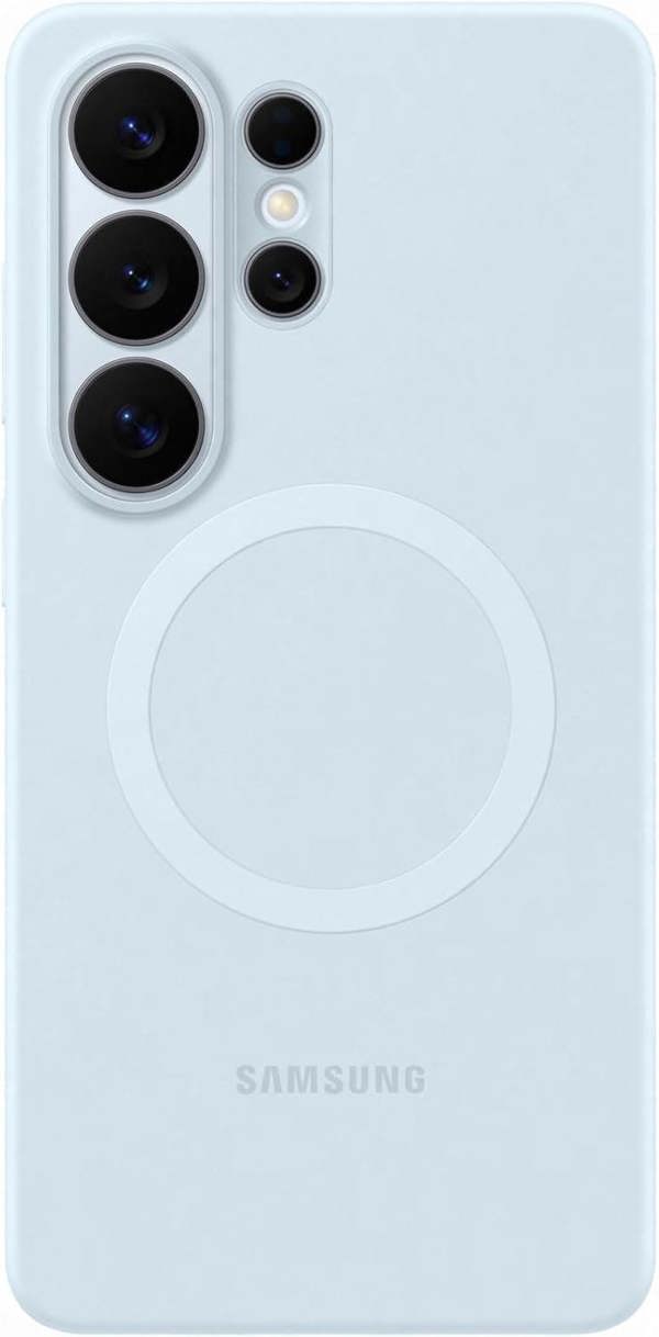 Samsung Galaxy S26 Ultra 6.9" Silicone Magnet Case Light Blue - EF-ES948CLEGWW