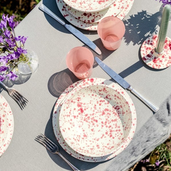 Hot Pottery Cranberry Signature Set