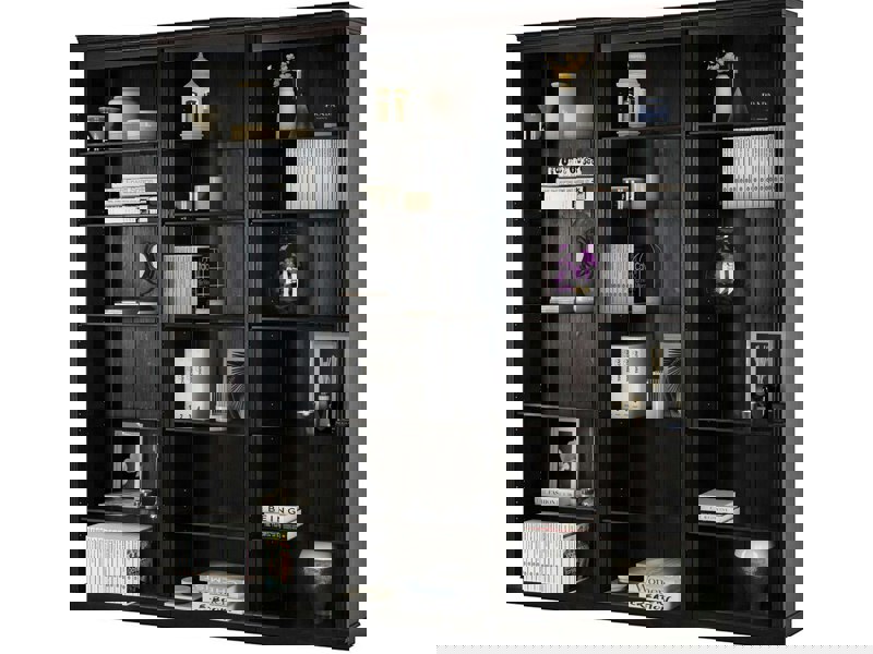 Dorel Home Anita Wall Unit K honey lacquer