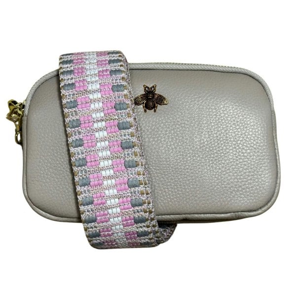 Love EMVY Genuine Leather Mini Bee Crossbody Bag