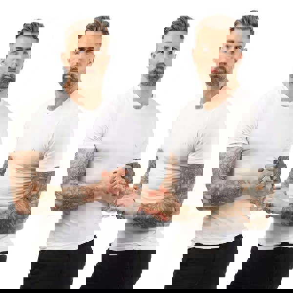 Calvin Klein Mens Essential Crew Neck T-Shirt (Pack of 2) - White