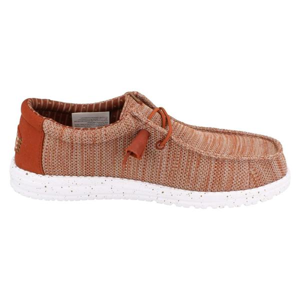 HEYDUDE Mens Hey Dude Casual Shoes Wally Stretch Sox