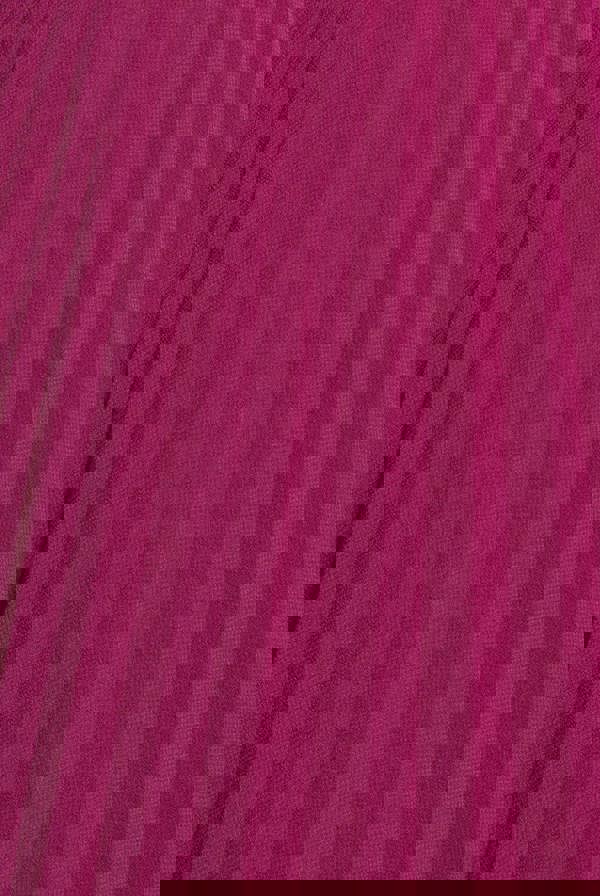 Balloon Sleeve Chiffon Maxi Dress - Magenta DR3041QZ