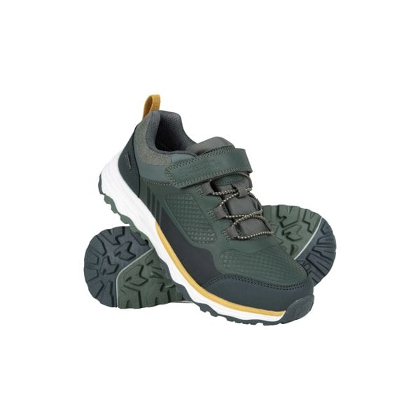 Mountain Warehouse Childrens/Kids Wilderness Waterproof Walking Shoes - Dark Khaki