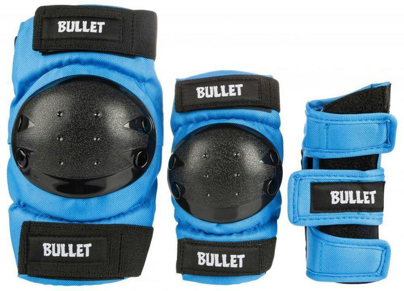 Bullet Pads Standard Junior Combo Triple Skate Pad Set