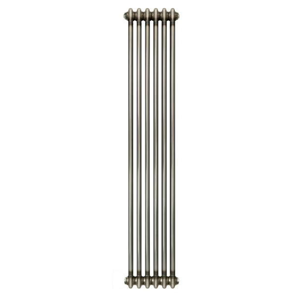 Monstershop Traditional 2 Column Radiator - 1500 x 290mm - Raw Metal