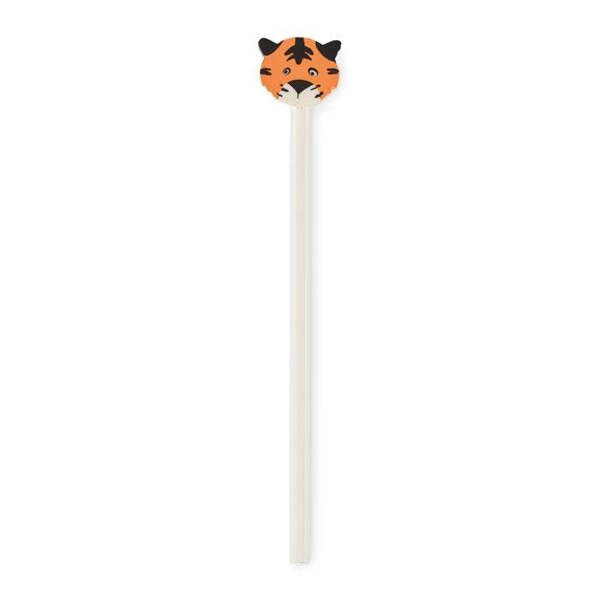 MidOcean Circo Tiger Wooden Pencil - White - 
