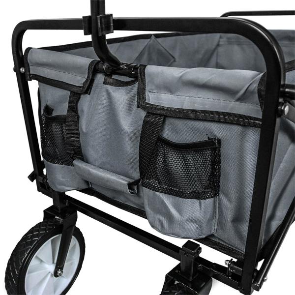 Monstershop All-Terrain Festival & Beach Drinks Trolley Grey