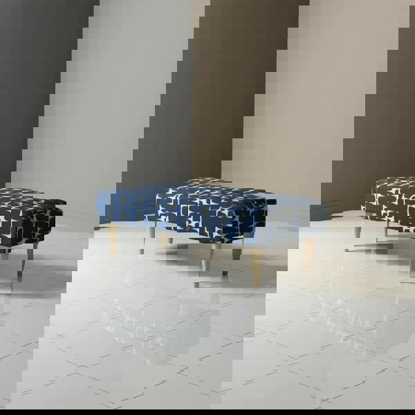 Compact storage ottoman for blankets and household items