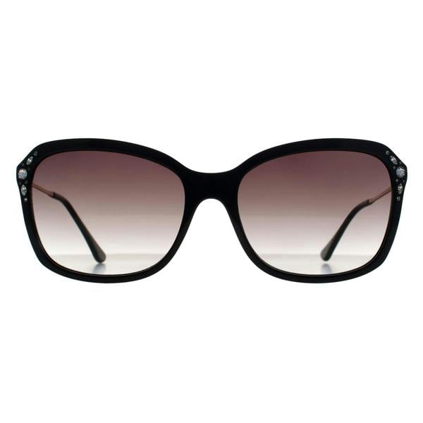 Seksy Sunglasses N2901 A Black Gold Smoke Grey Gradient