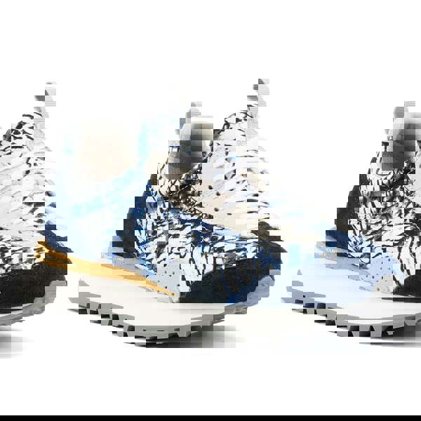Flower Mountain New Asuka Blue Tie Dye Trainers