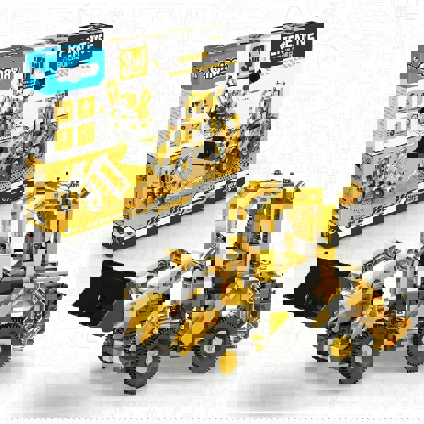 Engino Creative Builder: Wheeled Loader Machinery Set